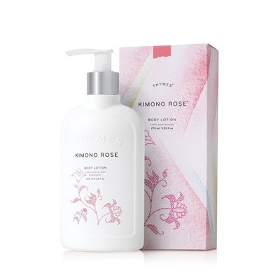 Thymes Body Lotion  9.25 Fl Oz  Kimono Rose