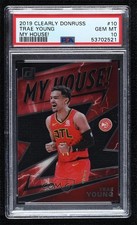 2019-20 Panini Clearly Donruss My House Trae Young #10 PSA 10 GEM MT g6p