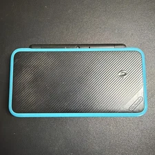 Nintendo 2DS XL Handheld Console- Black/Turquoise No Charger or Stylus Tested