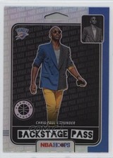 2019-20 Panini NBA Hoops Premium Stock Back Stage Pass Holo Chris Paul #2 1as3