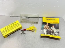 Fred Arbogast Hawaiian Wiggler Lure In Box With Catalog