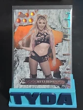 2025 Topps Chrome WWE X Cactus Jack Alexa Bliss White Refractor SP