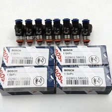 OEM 8pcs Bosch Fuel Injectors 0280158051 for 06-13 Corvette LS3 L99 10-15 Camaro
