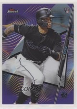 2020 Topps Finest Purple Refractor 192/250 Isan Diaz #35 0d6s