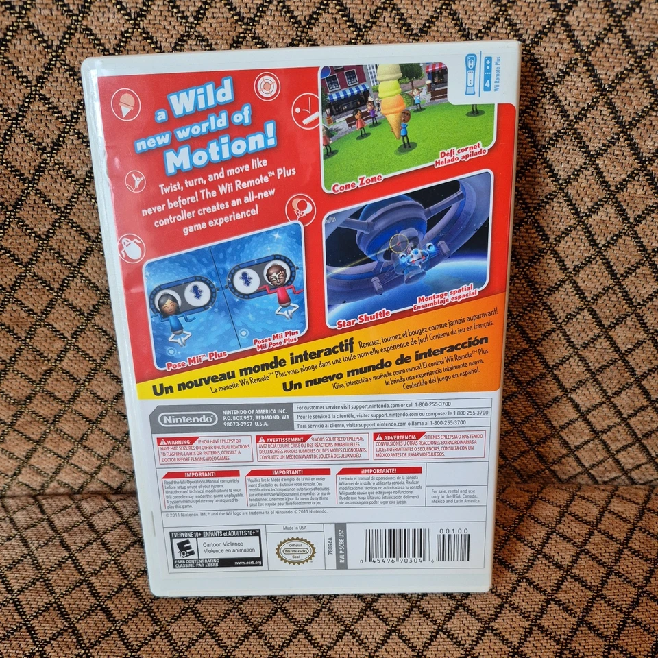 Wii Play Motion (Nintendo Wii, 2011) Excellent Condition CIB - Image 2 of 3