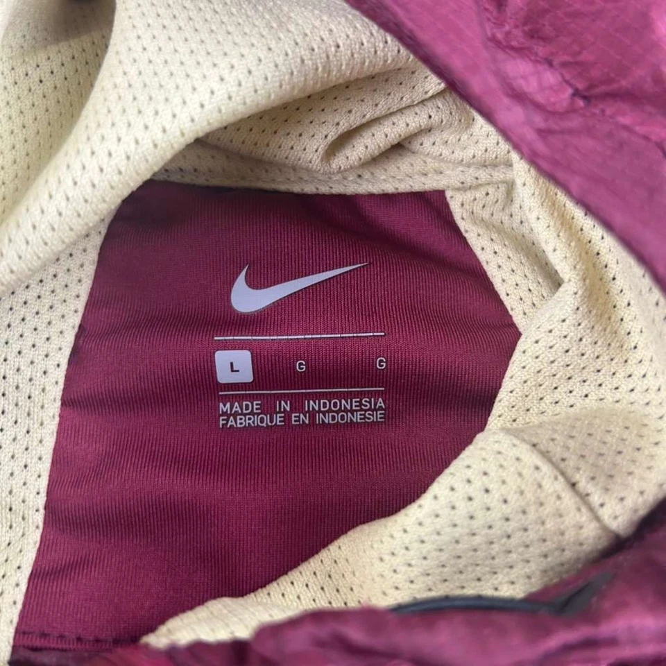 Nike Florida State Seminoles Chaqueta Para Hombres Grande Rojo NCAA Pullover Rompevientos Foto 2 de 4