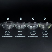 PYREX 464 Custard Cups - 10oz / 300ml - 3-Lin...