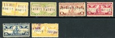 Philippines Selection of 6 Used Internal Revenue Stamps      (4-C256)