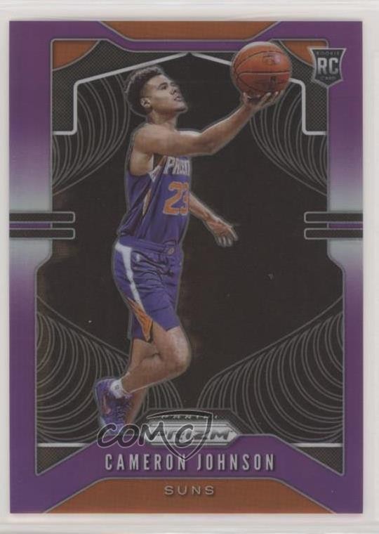 2019-20 Panini Prizm Rookie Purple Prizm 30/75 Cameron Johnson #257 07x4