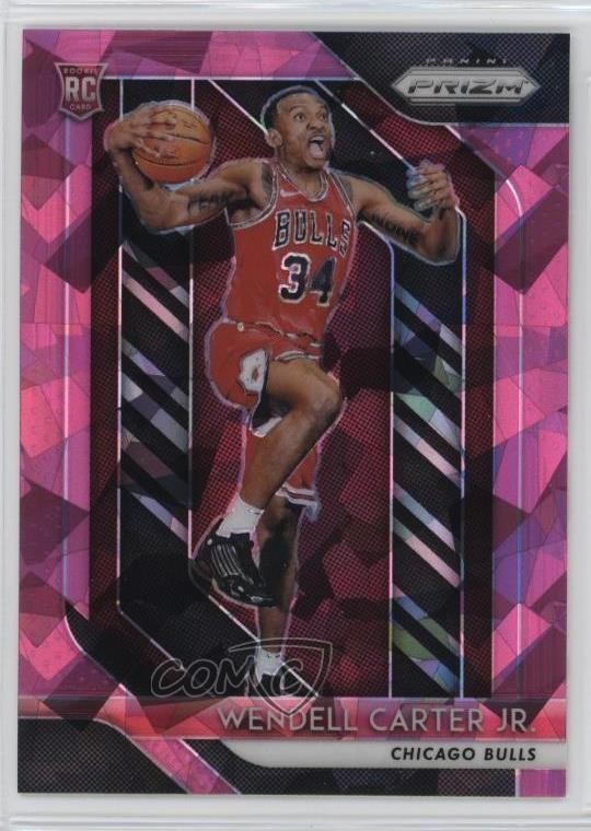 2018-19 Panini Prizm Pink Ice Prizm Wendell Carter Jr #80 3tb