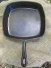 BSR Century Cast Iron Square Skillet 10 1/4" Vintage