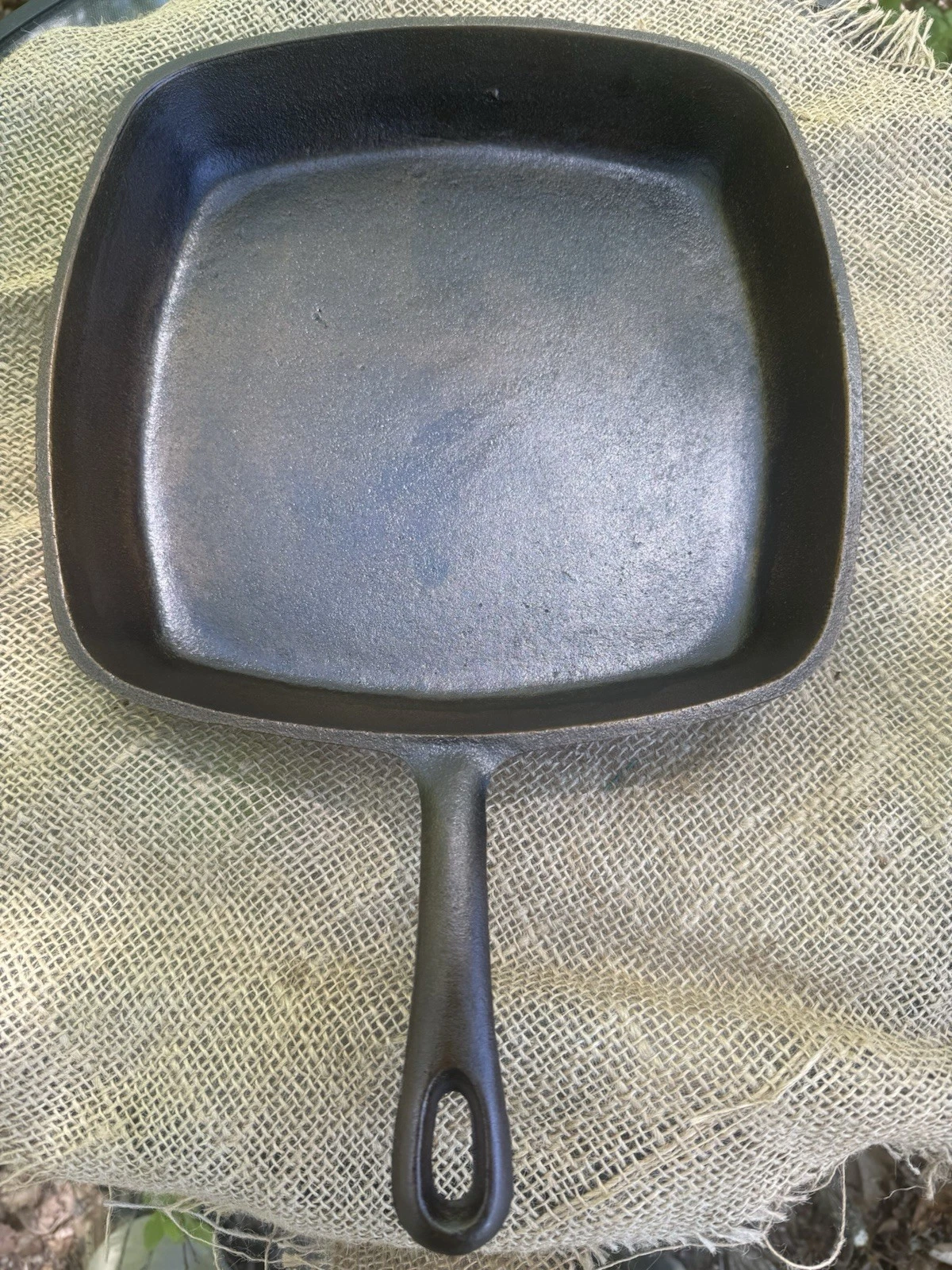 BSR Century Cast Iron Square Skillet 10 1/4" Vintage