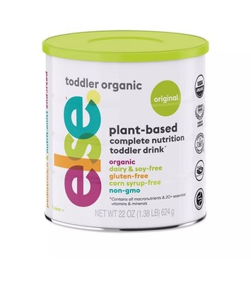Plant-Based Complete Nutrition Toddler Drink, Original, 1 Year +, 22 oz (624 g)