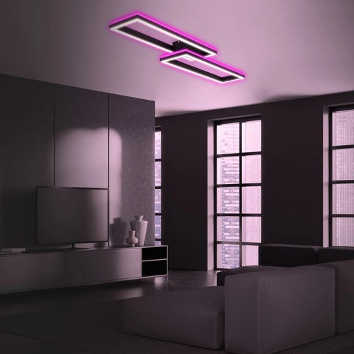 Deckenleuchte Frame LED 42W 119,5CM Deckenlampe CCT RGB Dimmbar Fernbedienung - Bild 7 von 8