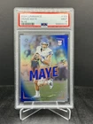 2024 Panini Luminance Football Drake Maye RC Rookie Blue 079/150 PSA 9 #103