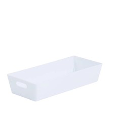 Wham Rectangular Studio Store Basket 2.01 - Ice White