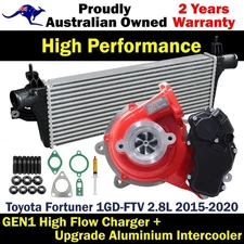 GEN1 High Flow Turbo+Intercooler For Toyota Fortuner 1GD-FTV 2.8L 2015-2020