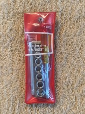 New Vintage Sears 46252 14 Hex Drive 10 Piece Sae Socket Set Made In Usa Nos New Vintage Sears 46252 14 Hex Drive 10 Piece Sae Socket Set Made In Usa Nos