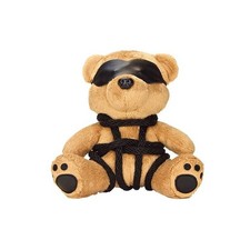 BONDAGE BEARS GAG BALL GARY TEDDY BEARZ GAG GIFT NOVELTY MINI STUFFED ANIMAL