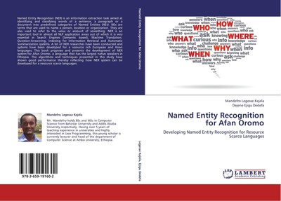 Named Entity Recognition for Afan Oromo Mandefro Legesse Kejela