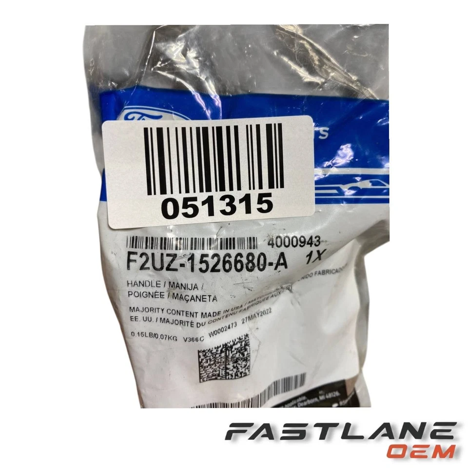 Ford E-150/E-250/E-350 1992-2019 manija de puerta interior derecha nueva OEM F2UZ-1526680-A Foto 3 de 4