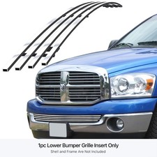 For 2002-2008 Dodge Ram 150002-09 25003500 Bumper Stainless Billet Grille