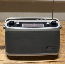 Roberts Classic 927 R9927 3 Band Portable Radio FM MW LW Silver Fully Working