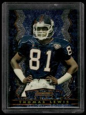 1994 Stadium Club #7b Thomas Lewis Bowman's Best Blue background rookie card. rookie card picture