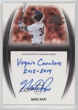 2014 Leaf Trinity Silver 15/25 Mike Papi #A-MP2 Auto 2a9