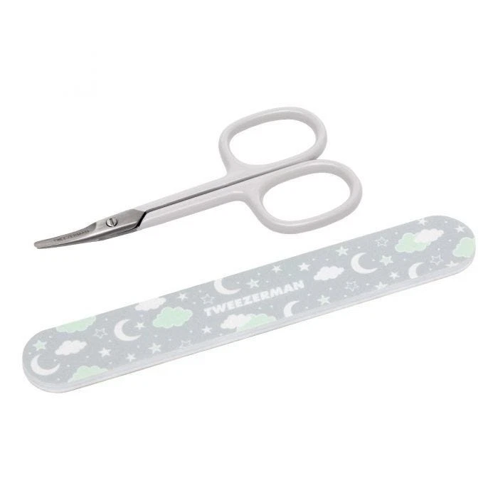 Tweezerman Baby Nail Scissors with Bear File (Color May Vary)
Opens in a new window or tab