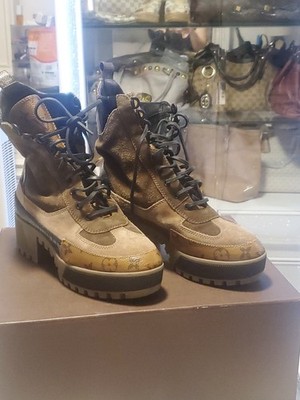 Authentic Louis Vuitton Monogram Laureate Platform Desert Combat