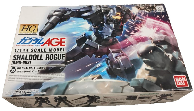 HG 1/144 Gundam AGE Shaldoll Rogue BMS-003 Gunpla Model Kit BANDAI Japan