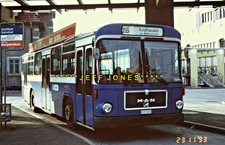 ORIGINAL 35mm BUS SLIDE 16009 - Hurzeler M.A.N. #37 ZH515602 Dietikon 23.11.93