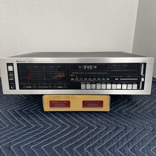 SHERWOOD S-2660CP VINTAGE AM/FM STEREO RECEIVER - SERVICED - CLEANED - TESTED