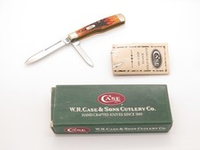 2000 Case XX 6215 Autumn Shadow Jigged Bone Gunstock Jack Folding Pocket Knife