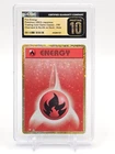 FIRE ENERGY 2023 POKEMON CLASSIC CHARIZARD HO-OH DECK HOLO CGC 10 BLACK LABEL