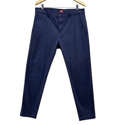 Levis XX Chino Standard Taper Navy Blue Stretch Pants 85226-0052 Mens 33x32