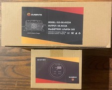 CURENTA 58.4V 48V 22A 1200W LiFePO4 Battery Smart Fast Charger on Board Golf Car