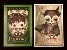 Gideon’s Bakehouse March/April 2024 Menu Cards - Thaddeus Bubo & Holly Mackerel