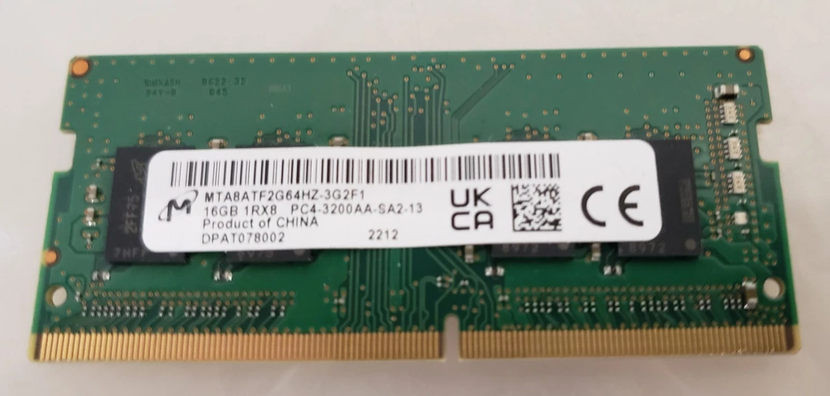 SO-DIMM 16 GB DDR4 SDRAM Memory (RAM) for sale | eBay