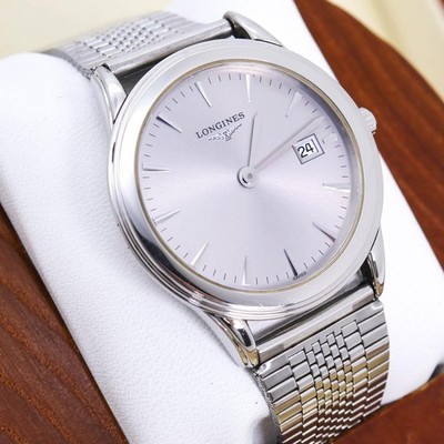 Longines Grand Classic L4.736.4 Quartz Date Silver Dial Mens