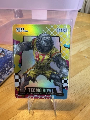Bo Jackson Battle Arena Tecmo Bowl 2026 Yeti 80\'s Rad 8-bit Travis Kelce Steel