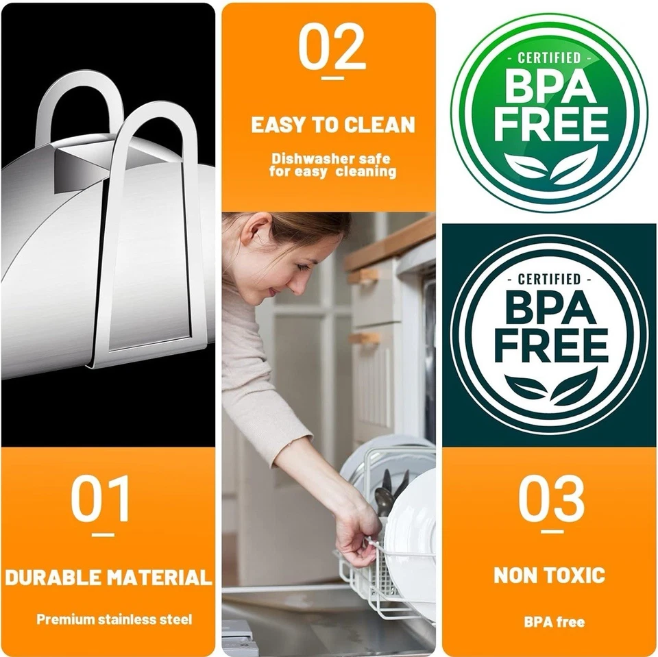 4 Pack Stainless Steel Taco Shell Mold for Frying Taco Shell Holder Stands Ta... - Image 4 of 4