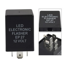 5-pin Ep27 Fl27 Led Flasher Relay Fix For Led Turn Signal Lamps Hyper Flash 5-pin Ep27 Fl27 Led Flasher Relay Fix For Led Turn Signal Lamps Hyper Flash