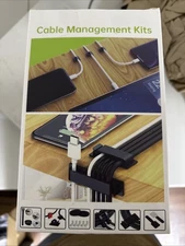 N NOROCME 192 PCS Cable Management Kit 4 Wire Organizer Sleeve, Plus More