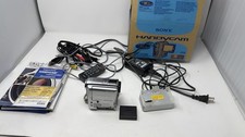 Sony Handycam DCR-PC109 Handheld MiniDV Camcorder Silver Tested With Charger