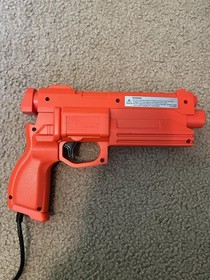Sega Saturn Stunner Light Gun Bundle W/ Virtual Cop - Tested & Working