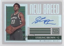 2017-18 Panini Status New Breed Sterling Brown #NB-SBR Auto 2r7