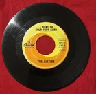 Beatles 45 rpm record - "I Want To Hold Your Hand" / "I Saw Her Standing There"