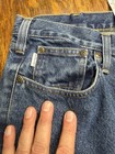 Carhartt B480 DVB Traditional Fit Blue Denim Jeans Mens 40x34 Workwear — photo 4